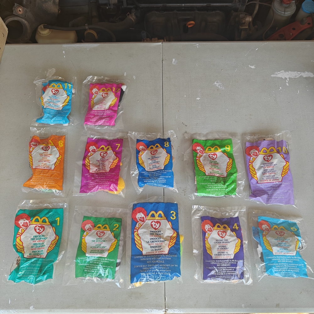 McDonald's Colorful Toy Collection